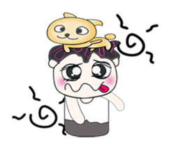 Mr. Saki and Dog....^^ sticker #14362262