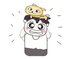 Mr. Saki and Dog....^^ sticker #14362263