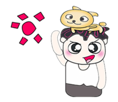 Mr. Saki and Dog....^^ sticker #14362270