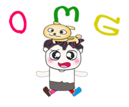 Mr. Saki and Dog....^^ sticker #14362277