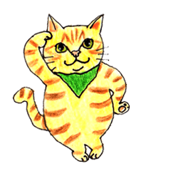 The cats of Tsukineko cafe.