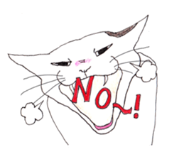 The cats of Tsukineko cafe. sticker #14362384