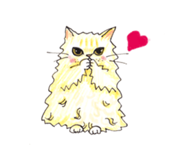 The cats of Tsukineko cafe. sticker #14362388