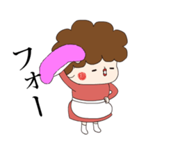 Busy housewife Obachan sticker #14362422