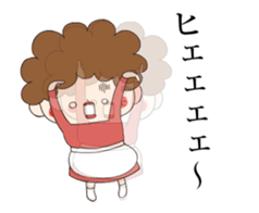 Busy housewife Obachan sticker #14362423