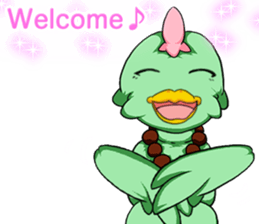 Prosperous business Lovely Rooster Engli sticker #14362620