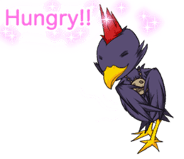 Prosperous business Lovely Rooster Engli sticker #14362623