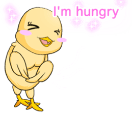 Prosperous business Lovely Rooster Engli sticker #14362625