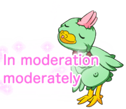 Prosperous business Lovely Rooster Engli sticker #14362632