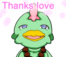 Prosperous business Lovely Rooster Engli sticker #14362636