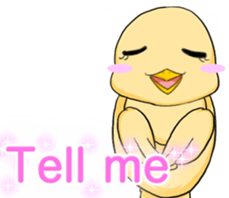 Prosperous business Lovely Rooster Engli sticker #14362641