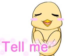 Prosperous business Lovely Rooster Engli sticker #14362641