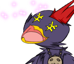 Prosperous business Lovely Rooster Engli sticker #14362643