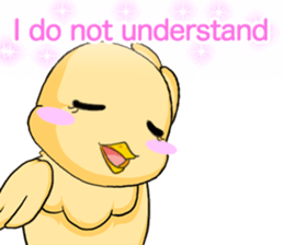 Prosperous business Lovely Rooster Engli sticker #14362645