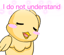 Prosperous business Lovely Rooster Engli sticker #14362645