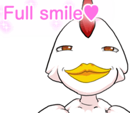 Prosperous business Lovely Rooster Engli sticker #14362646