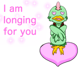 Prosperous business Lovely Rooster Engli sticker #14362652