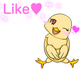 Prosperous business Lovely Rooster Engli sticker #14362653