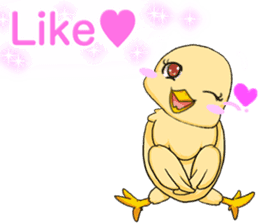 Prosperous business Lovely Rooster Engli sticker #14362653