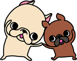 Frebull-chan & Ume-chan sticker sticker #14362857