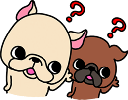 Frebull-chan & Ume-chan sticker sticker #14362859