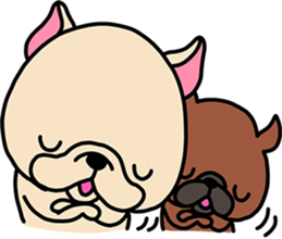 Frebull-chan & Ume-chan sticker sticker #14362860