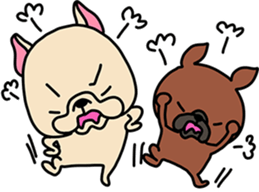 Frebull-chan & Ume-chan sticker sticker #14362871