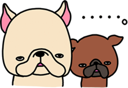 Frebull-chan & Ume-chan sticker sticker #14362882