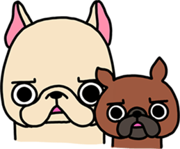 Frebull-chan & Ume-chan sticker sticker #14362883
