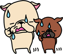 Frebull-chan & Ume-chan sticker sticker #14362888