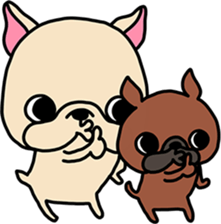 Frebull-chan & Ume-chan sticker sticker #14362889