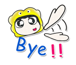 Hi..My name is Tamura..^^ sticker #14363128