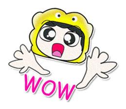 Hi..My name is Tamura..^^ sticker #14363130