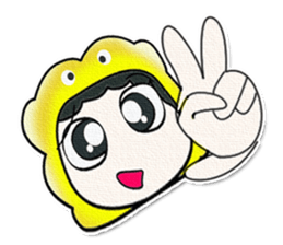 Hi..My name is Tamura..^^ sticker #14363134