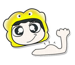 Hi..My name is Tamura..^^ sticker #14363136