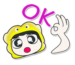 Hi..My name is Tamura..^^ sticker #14363144