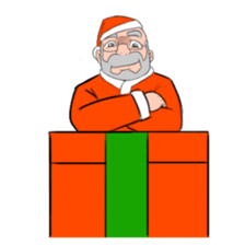 Merry Xmas! And other characters sticker #14363168