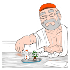 Merry Xmas! And other characters sticker #14363177