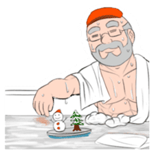Merry Xmas! And other characters sticker #14363177