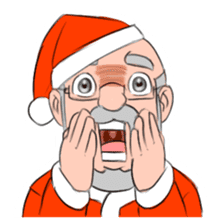 Merry Xmas! And other characters sticker #14363181