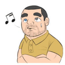 Merry Xmas! And other characters sticker #14363185