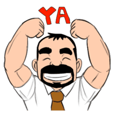 Merry Xmas! And other characters sticker #14363189