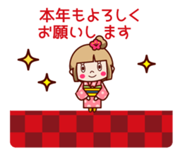 New Year adult women sticker sticker #14363523