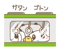 moving Sticker / cute Panda 2 sticker #14363848