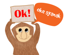 Bekantan Ucul Banjar sticker #14363982