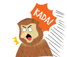 Bekantan Ucul Banjar sticker #14363985