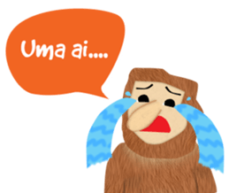 Bekantan Ucul Banjar sticker #14363988