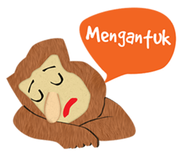 Bekantan Ucul Banjar sticker #14364006