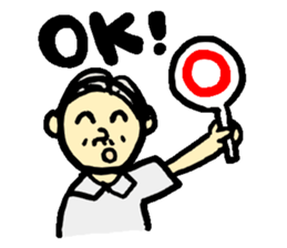 middle aged's Sticker sticker #14364062