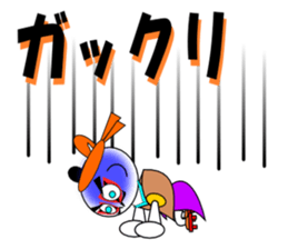 Colorful Kabuki sticker #14364205